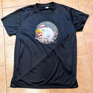 Men’s New without tag T-shirt with vinyl-like decal
